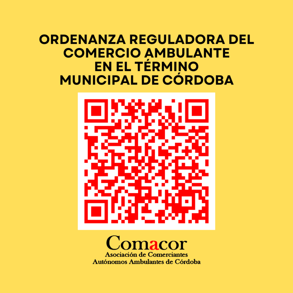 ORDENANZA REGULADORA DEL COMERCIO AMBULANTE EN EL TÉRMINO MUNICIPAL DE CÓRDOBA